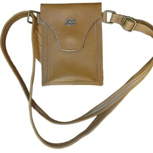Crossbody Cellphone Pouch - Tan